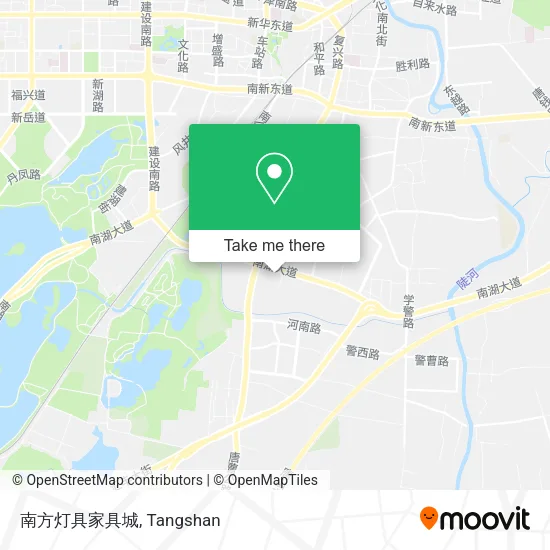 南方灯具家具城 map