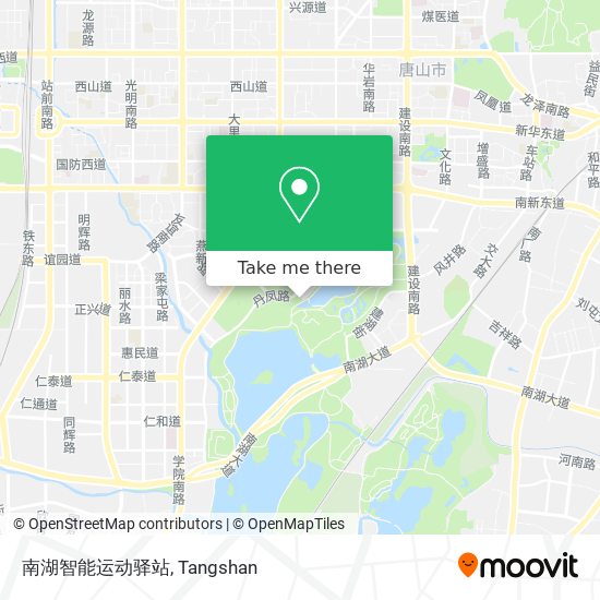 南湖智能运动驿站 map