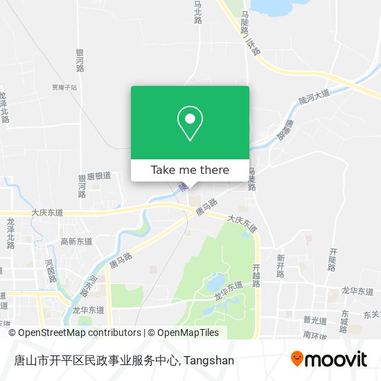 唐山市开平区民政事业服务中心 map