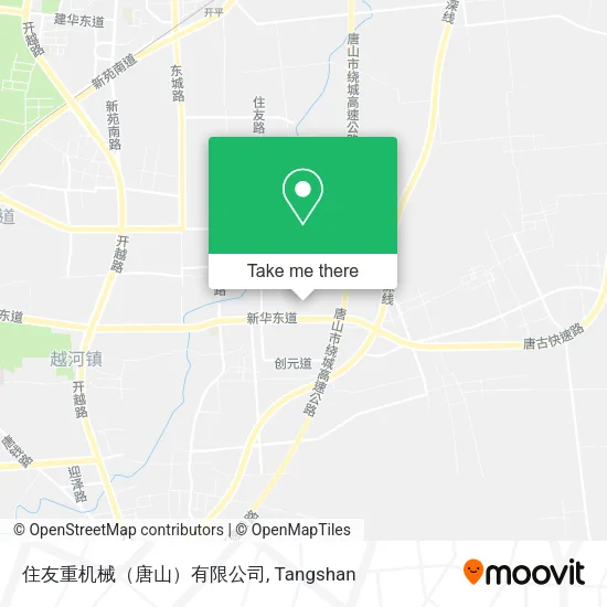 住友重机械（唐山）有限公司 map