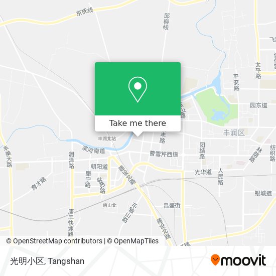 光明小区 map