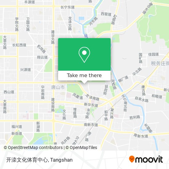 开滦文化体育中心 map