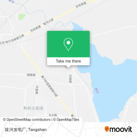 陡河发电厂 map
