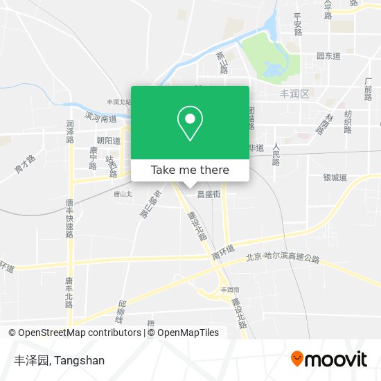 丰泽园 map