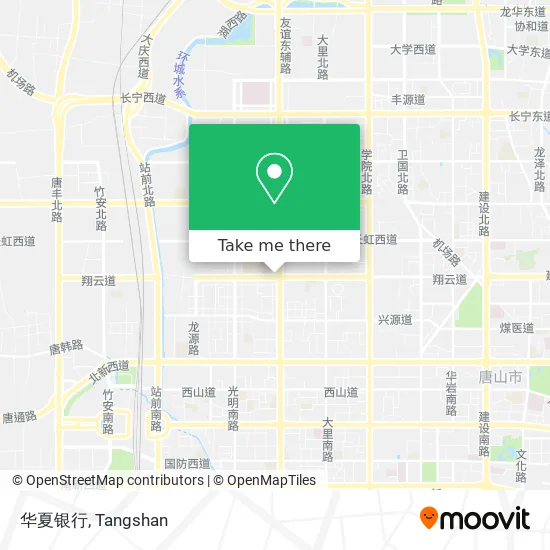 华夏银行 map
