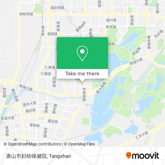 唐山市妇幼保健院 map