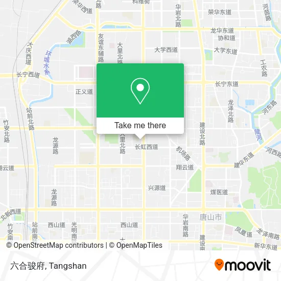 六合骏府 map