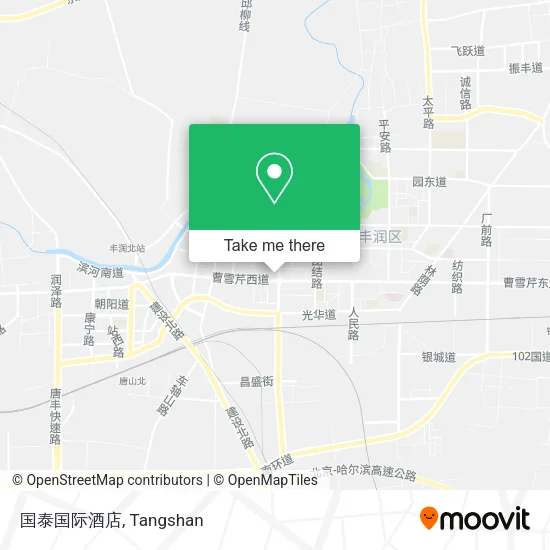 国泰国际酒店 map
