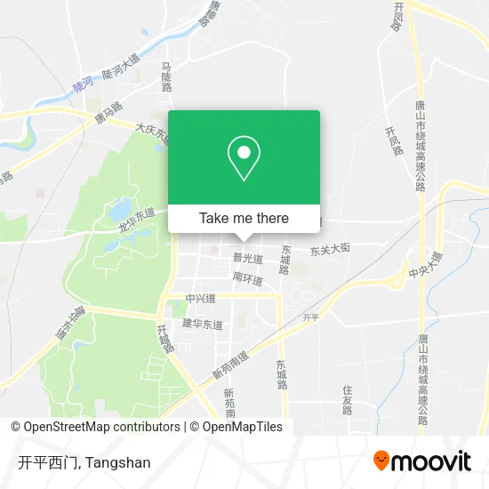 开平西门 map