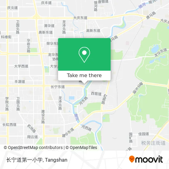 长宁道第一小学 map