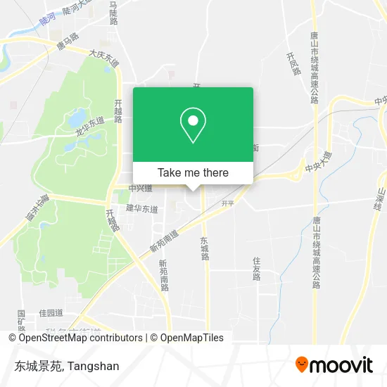 东城景苑 map