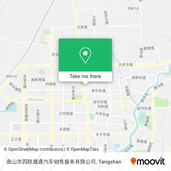 唐山市四联晟通汽车销售服务有限公司 map