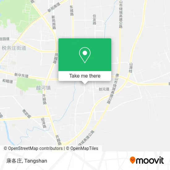 康各庄 map