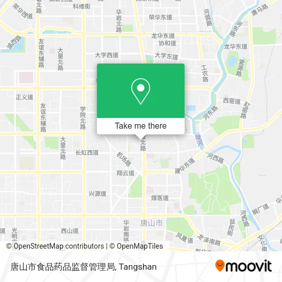 唐山市食品药品监督管理局 map