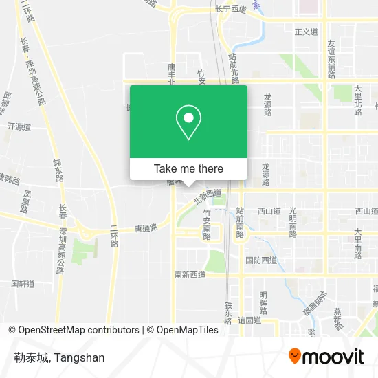 勒泰城 map