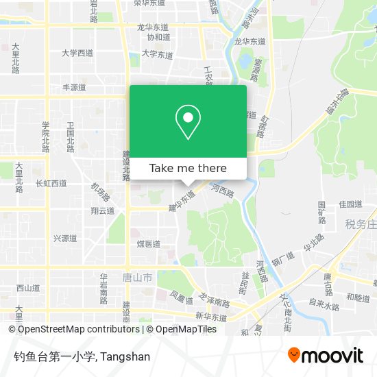 钓鱼台第一小学 map