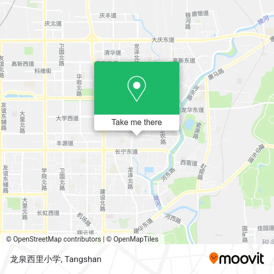 龙泉西里小学 map