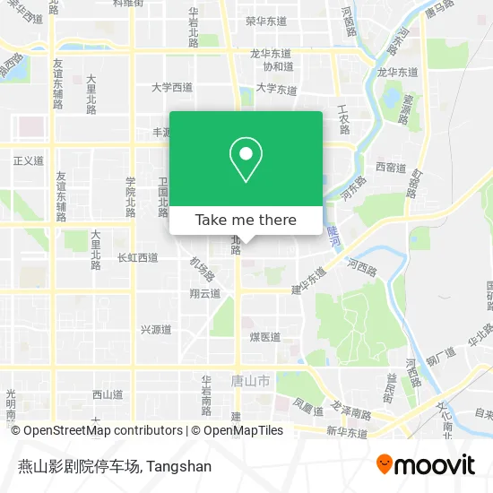 燕山影剧院停车场 map
