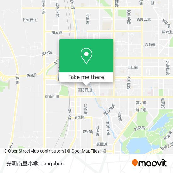 光明南里小学 map