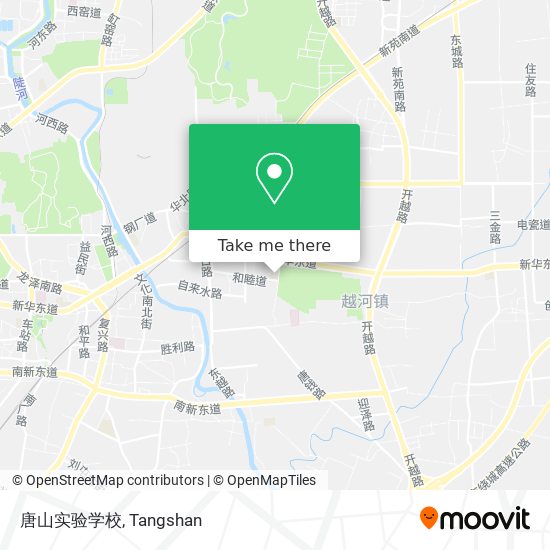 唐山实验学校 map