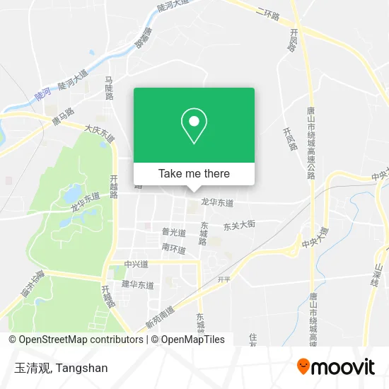 玉清观 map