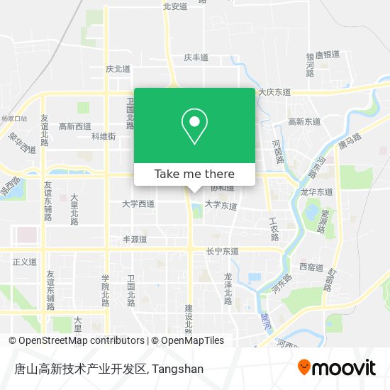 唐山高新技术产业开发区 map