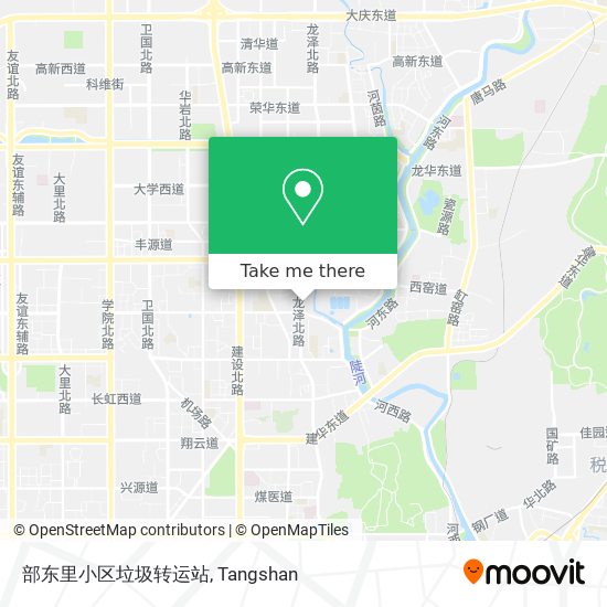 部东里小区垃圾转运站 map