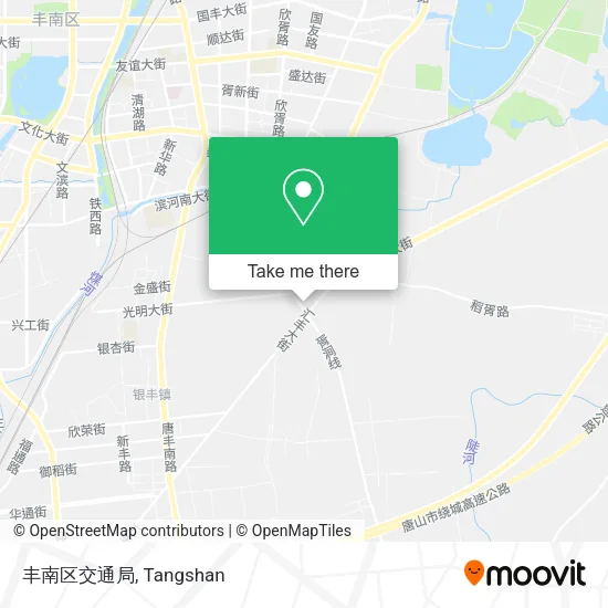 丰南区交通局 map