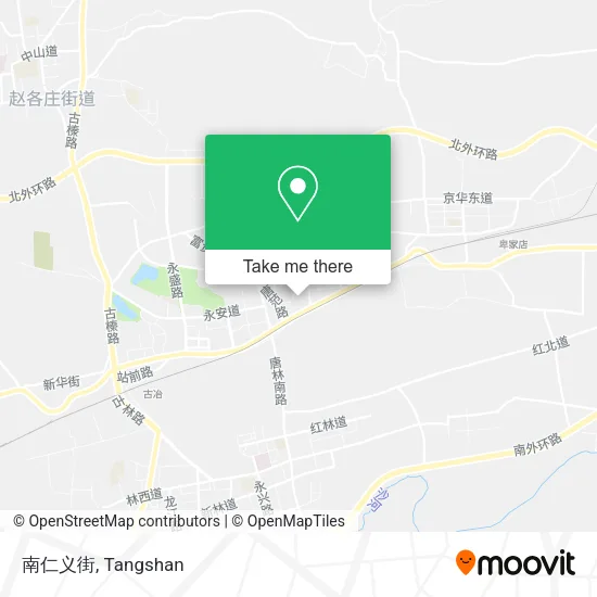 南仁义街 map