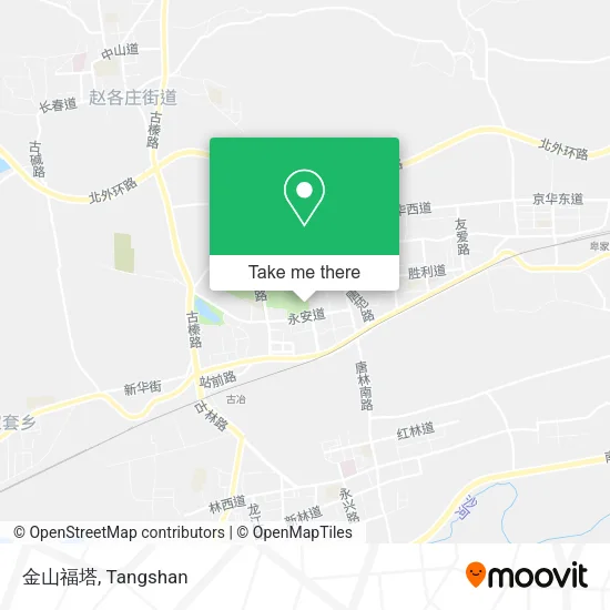 金山福塔 map