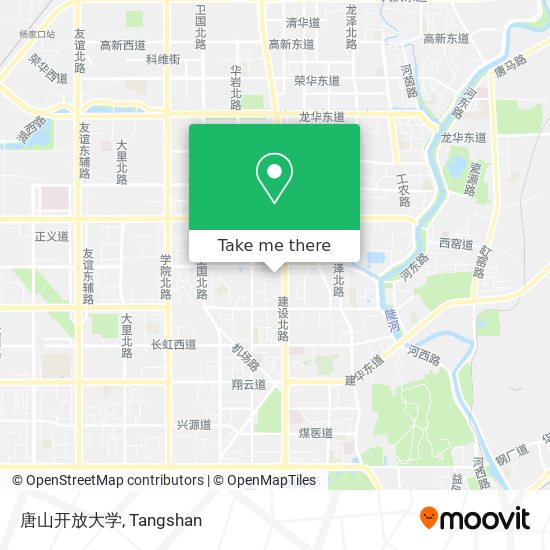唐山开放大学 map