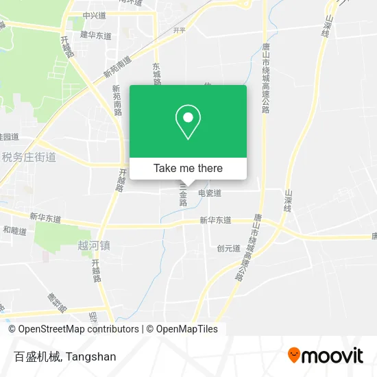 百盛机械 map