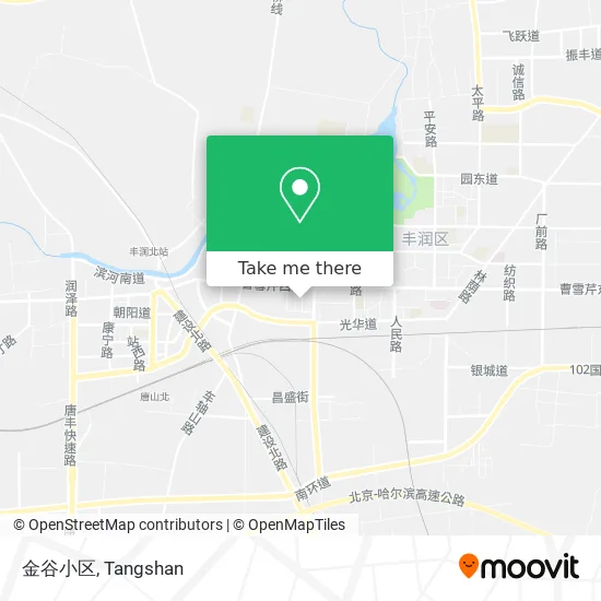 金谷小区 map