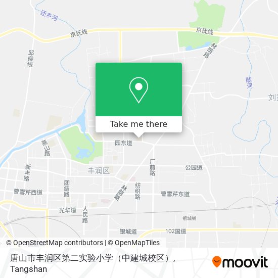 唐山市丰润区第二实验小学（中建城校区） map