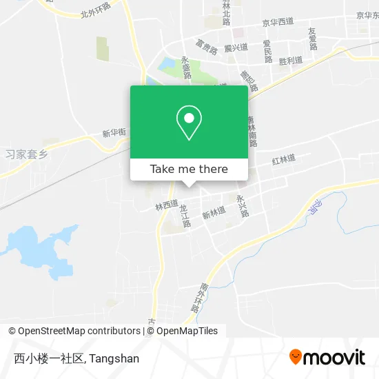 西小楼一社区 map