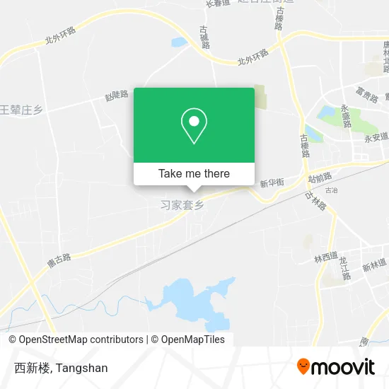 西新楼 map