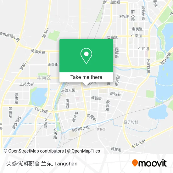 荣盛·湖畔郦舍 兰苑 map