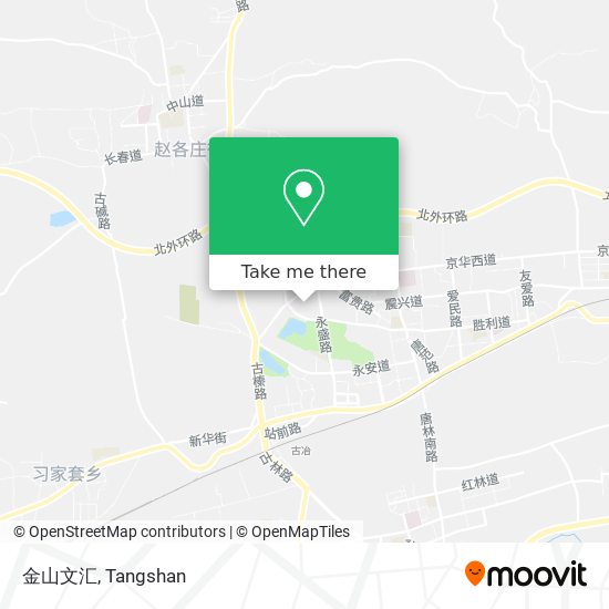 金山文汇 map
