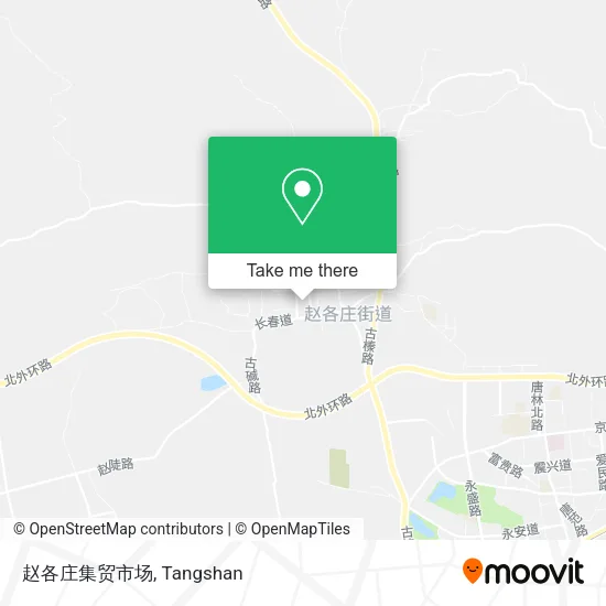 赵各庄集贸市场 map