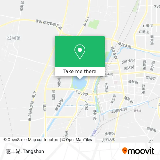 惠丰湖 map