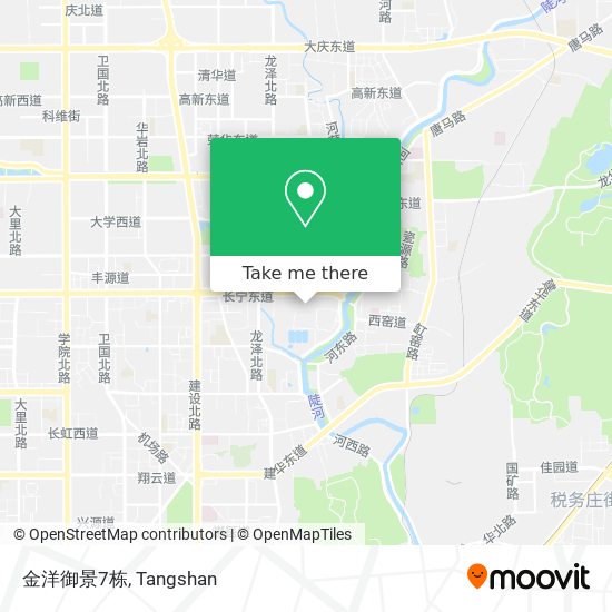 金洋御景7栋 map