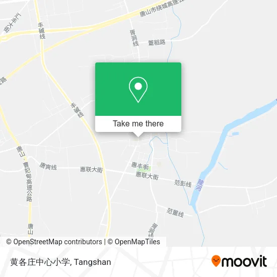 黄各庄中心小学 map