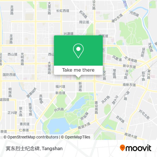 冀东烈士纪念碑 map