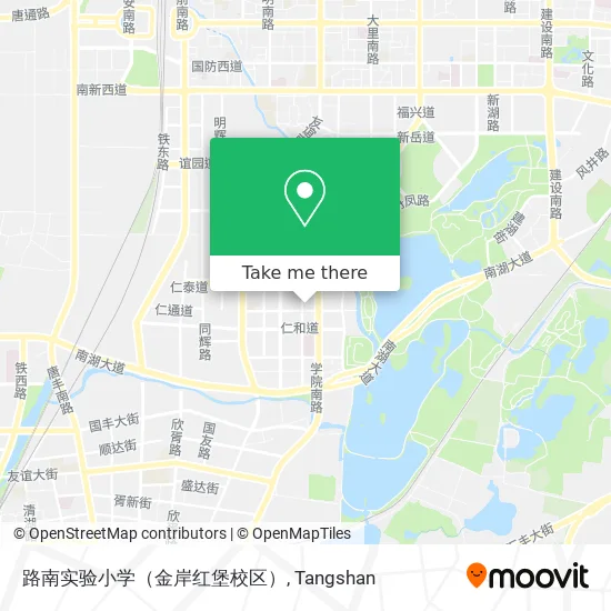 路南实验小学（金岸红堡校区） map