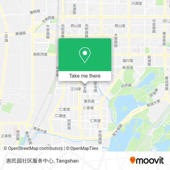 惠民园社区服务中心 map