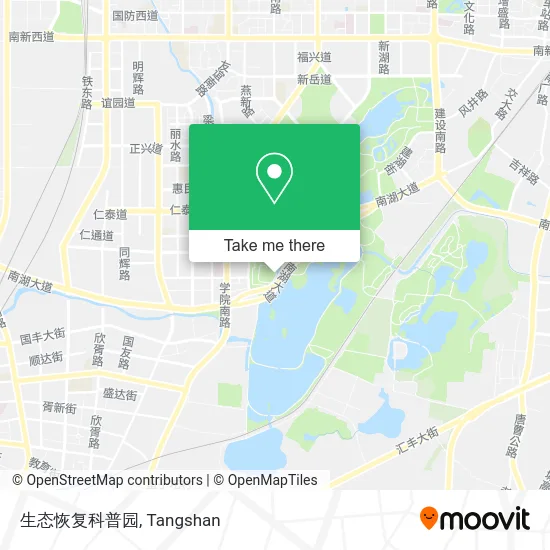 生态恢复科普园 map