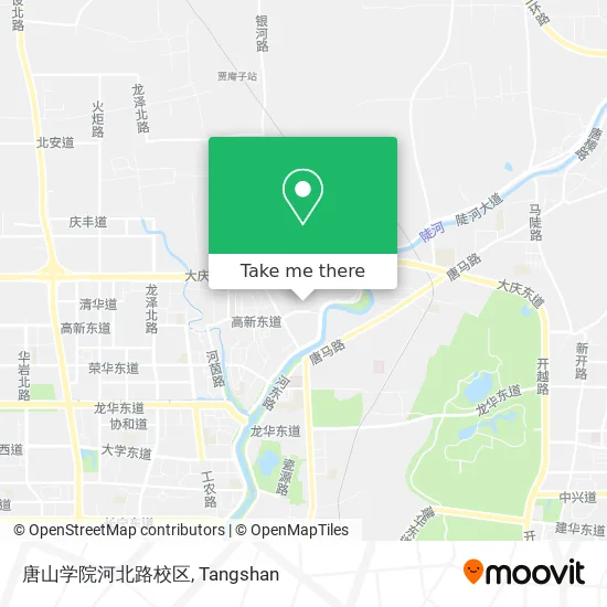 唐山学院河北路校区 map