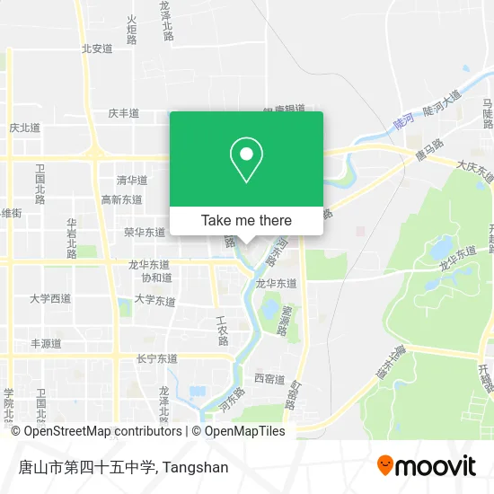 唐山市第四十五中学 map