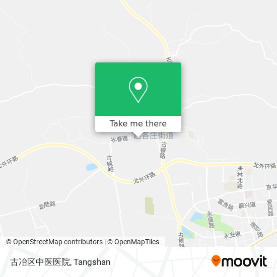 古冶区中医医院 map