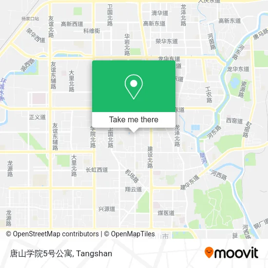 唐山学院5号公寓 map